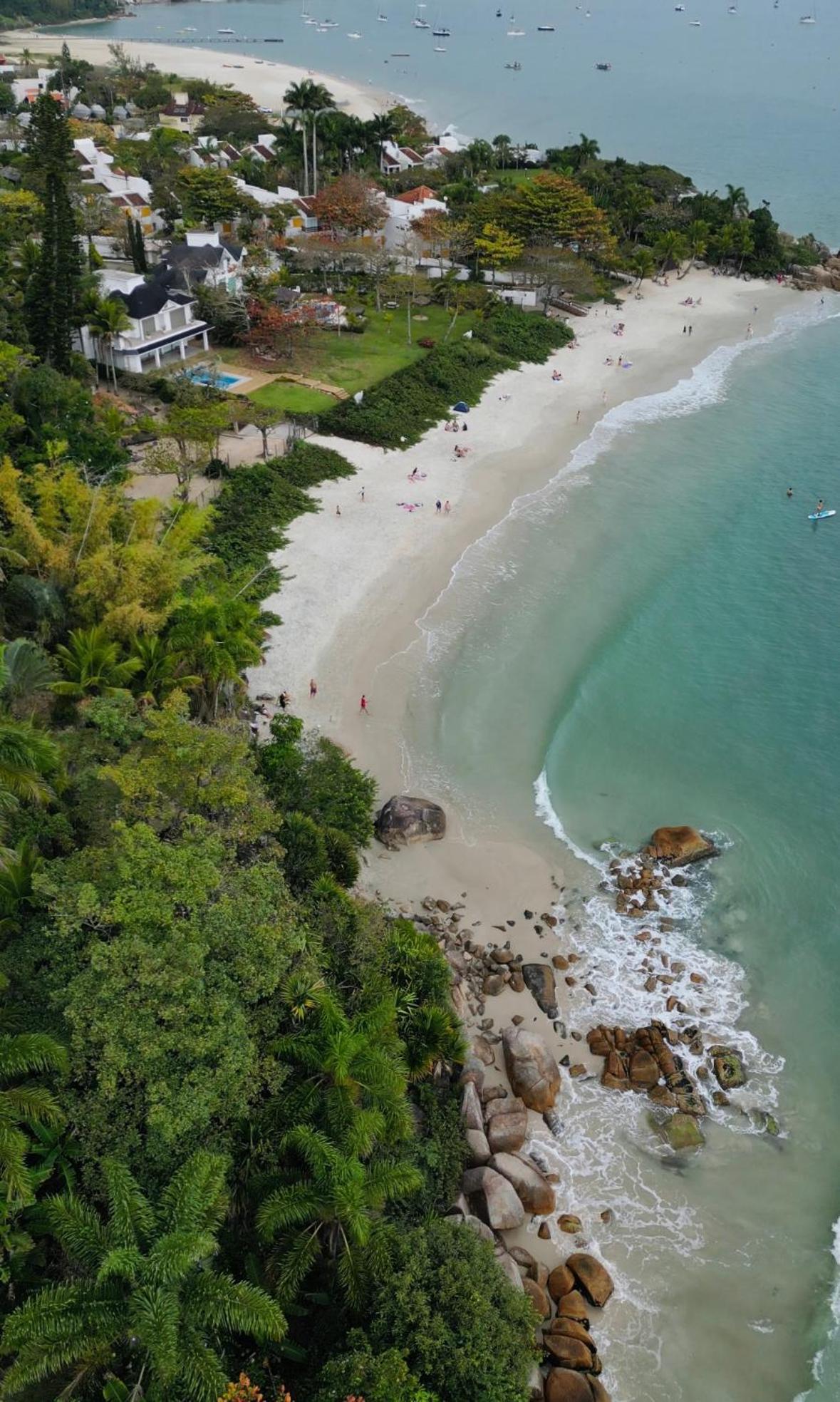 Ferienwohnung Jurere Cobertura 400M Do Mar Vista Linda Florianópolis Exterior foto