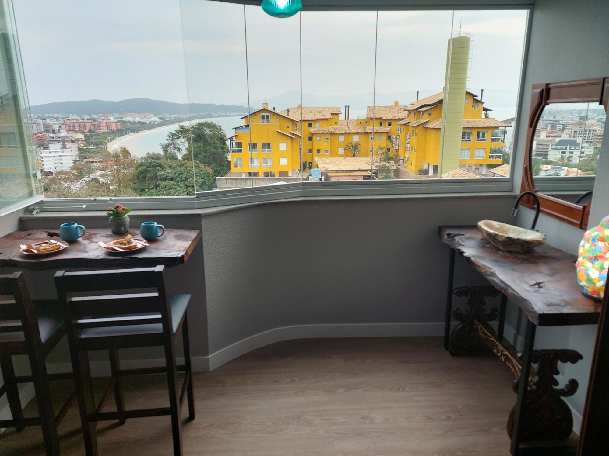 Ferienwohnung Jurere Cobertura 400M Do Mar Vista Linda Florianópolis Exterior foto
